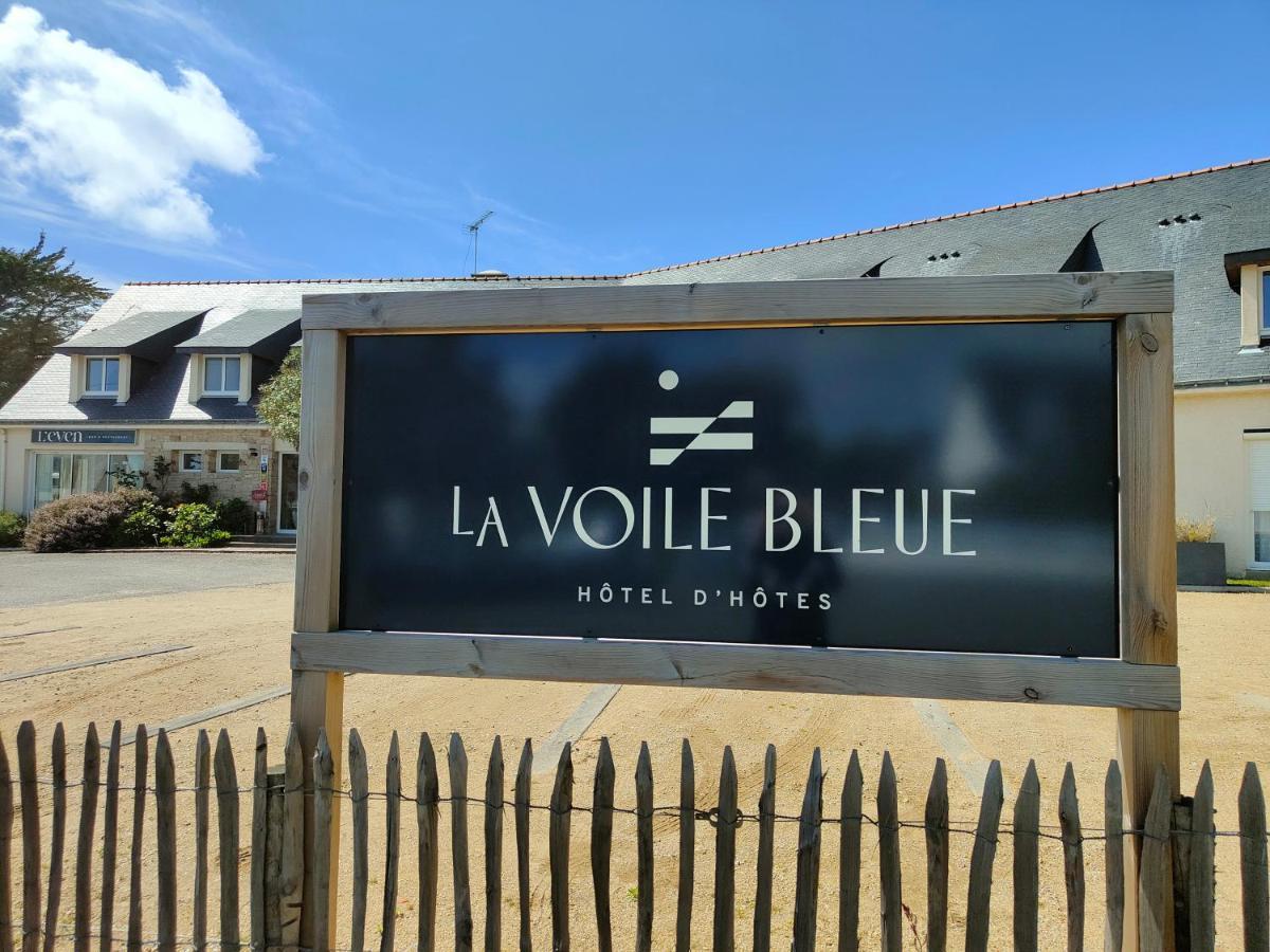 Hotel Restaurant La Voile Bleue Erdeven Exterior photo